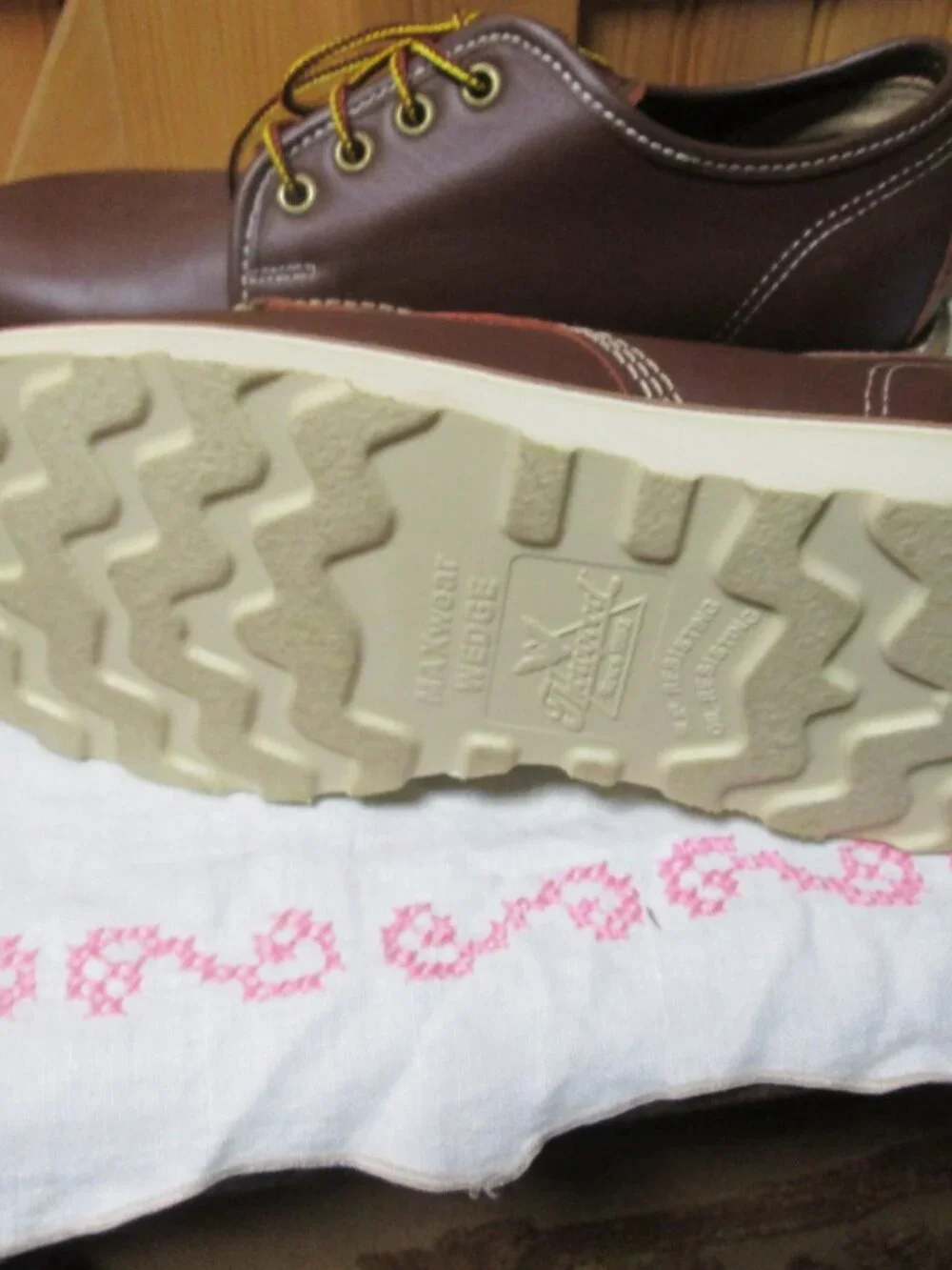 Thorogood MaxWear wedge ankle boot oxford 6 EE womens 8 EE New no box